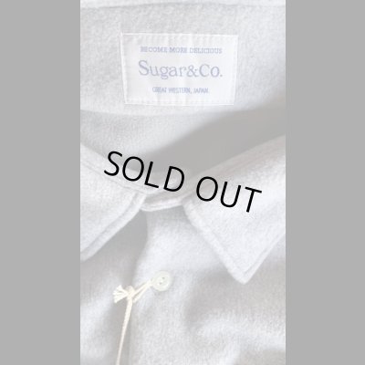 画像4: Sugar&Co   (シュガーアンドコー）fleece CPO shirt   GRAY