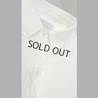 画像4: Sugar&Co   (シュガーアンドコー)handsome shirt  ハンサムシャツ ホワイトデニム