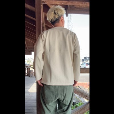 画像8: Sugar & Co.  シュガーアンドカンパニー　monster basque shirt   ECRU