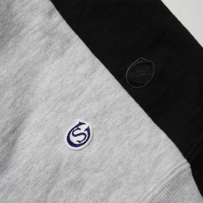画像3: Sugar & Co.  Drop Sweat シュガーアンドカンパニー  　reverse sweat　ブラック    H.ホワイト