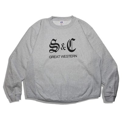 画像8: Sugar & Co.  Drop Sweat シュガーアンドカンパニー  　reverse sweat　ブラック    H.ホワイト