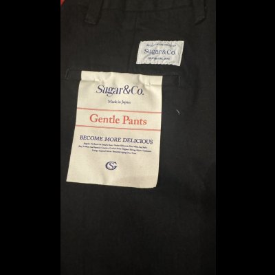 画像6: Sugar & Co.シュガーアンドカンパニー gentle pants BLACK DENIM