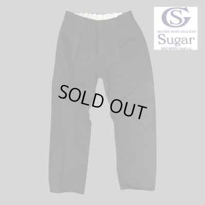 画像1: Sugar & Co.シュガーアンドカンパニー gentle pants BLACK DENIM
