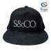 画像1: Sugar&CO Sugar Washable S&CO Cap  シュガーキャップ INDIGO (1)
