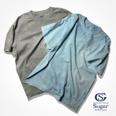画像1: Sugar & Co. Bleach Drop Tee シュガーアンドカンパニー dorop tee  ドロップTシャツ（Kake-zome/HandDyeing)
