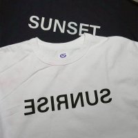 Sugar & Co.シュガーアンドカンパニー SUNSET tee  サンセットTシャツ