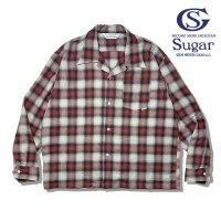 Sugar&Co   (シュガーアンドコー）Summer Ombre Resort Shirt　RED
