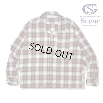 画像1: Sugar&Co   (シュガーアンドコー）Summer Ombre Resort Shirt　RED
