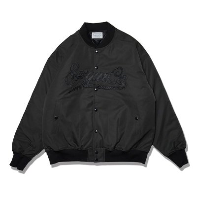画像3: Sugar&Co   (シュガーアンドコー）Sugar varsity jacket  スタジアムジャケット　　BROWN