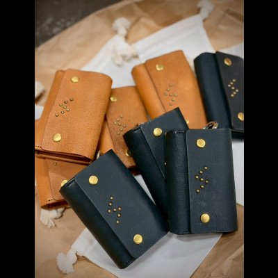 画像10: 　Sugar & Co. シュガーアンドカンパニー 　Leather　smart Key Case　BLACK・TAN