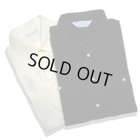 Sugar&Co   (シュガーアンドコー）cotton/silk  dress shirt     ホワイト/ブラック