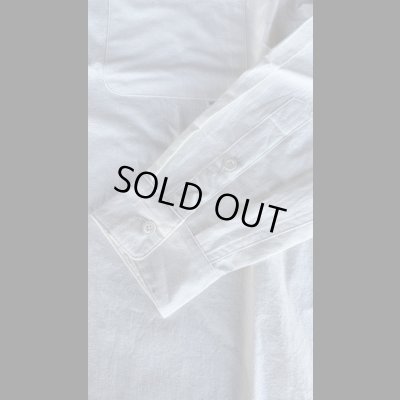 画像5: Sugar&Co   (シュガーアンドコー）cotton/silk  dress shirt     ホワイト/ブラック