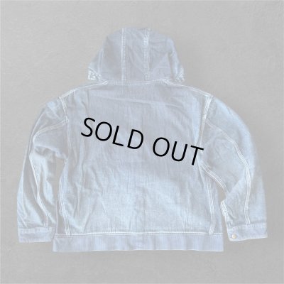 画像2: Sugar&Co   (シュガーアンドコー）Denim Windproof Hoodie  (worker's  wash)