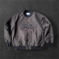 Sugar&Co   (シュガーアンドコー）Sugar varsity jacket  スタジアムジャケット　　BROWN