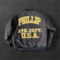 Sugar&Co   (シュガーアンドコー）Sugar varsity jacket  スタジアムジャケット 66スペシャル　　BROWN