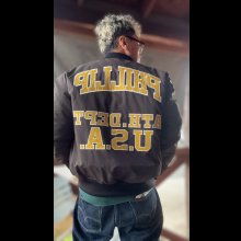 他の写真3: Sugar&Co   (シュガーアンドコー）Sugar varsity jacket  スタジアムジャケット 66スペシャル　　BROWN