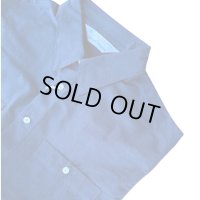 Sugar&Co   (シュガーアンドコー）cotton/silk  dress shirt     ネイビー