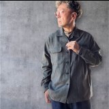 Sugar&Co   (シュガーアンドコー）BOX SHIRT pinstripe