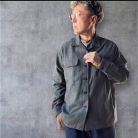 Sugar&Co   (シュガーアンドコー）BOX SHIRT pinstripe