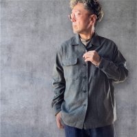 Sugar&Co   (シュガーアンドコー）BOX SHIRT pinstripe