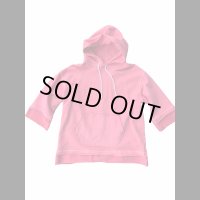 CAL O LINE CUT OFF SWEAT キャルオーライン　カットオフフードスウェット　レッド