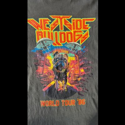 画像3: WEST SIDE BULLDOGS　ウエストサイドブルドッグス　TOUR TEE　　