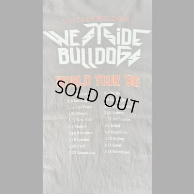 画像4: WEST SIDE BULLDOGS　ウエストサイドブルドッグス　TOUR TEE　　