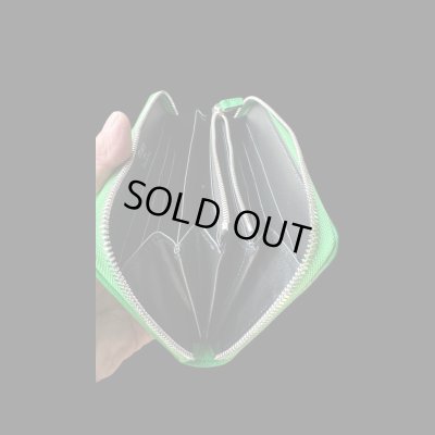 画像4: ITUAIS(イトゥアイス）　ＬＯＮＧ WALLET　Taurillon Lagun (トリオンラグーン）財布GREEN