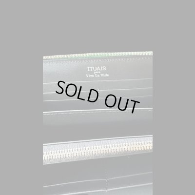 画像6: ITUAIS(イトゥアイス）　ＬＯＮＧ WALLET　Taurillon Lagun (トリオンラグーン）財布GREEN