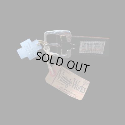 画像5: VintageWorks ヴィンテージワークス　ＢＥＬＴ　ベルト　66 ２５th SPECIAL EDITION　ＳＩＬＶＥＲシルバー９２５バックル 茶芯