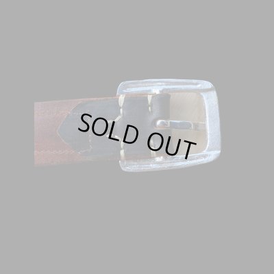 画像4: VintageWorks ヴィンテージワークス　ＢＥＬＴ　ベルト　66 ２５th SPECIAL EDITION　ＳＩＬＶＥＲシルバー９２５バックル 茶芯