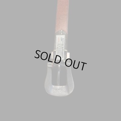 画像3: VintageWorks ヴィンテージワークス　ウエスタンベルト　ＢＬＡＣＫ茶芯