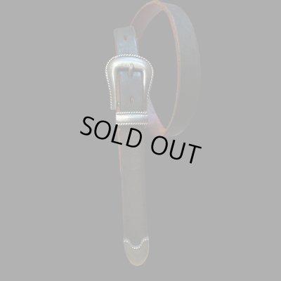 画像8: VintageWorks ヴィンテージワークス　ウエスタンベルト　ＢＬＡＣＫ茶芯