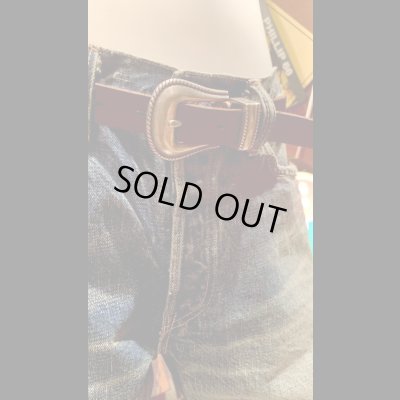 画像10: VintageWorks ヴィンテージワークス　ウエスタンベルト　ＢＬＡＣＫ茶芯