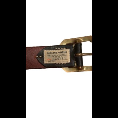 画像3: VintageWorks ヴィンテージワークス　ＢＥＬＴ　ベルト　ＢＬＡＣＫ茶芯