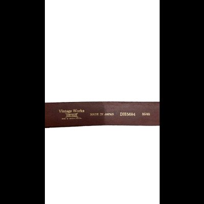 画像4: VintageWorks ヴィンテージワークス　ＢＥＬＴ　ベルト　ＢＬＡＣＫ茶芯
