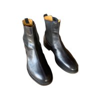 MAKERSメイカーズ　VITTORIA　サイドゴアブーツＢＬＡＣＫ　ブラック