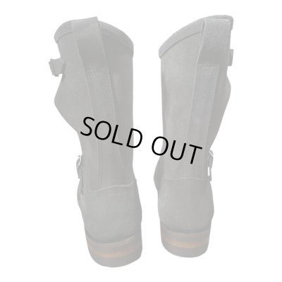 画像4: MAKERSメイカーズ　HORSE ENGINEER　Black Suedo　　６６別注