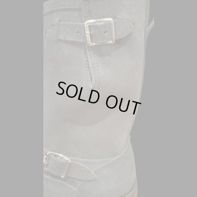 画像6: MAKERSメイカーズ　HORSE ENGINEER　Black Suedo　　６６別注