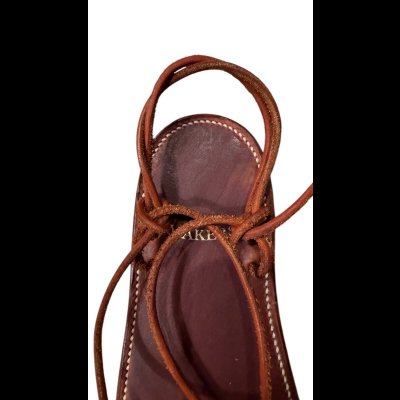 画像4: MAKERSメイカーズ DRIVING SANDAL  TAN