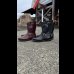 画像8: MAKERSメイカーズ phillip66 30周年記念　HORSE　ENGINEER　Black ・Burgundy　　６６別注 (8)