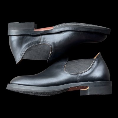 画像3: MAKERSメイカーズ　ＰＨＩＬLＩＰ　（CXL）　サイドゴアシューズ　ＢＬＡＣＫ　ブラック