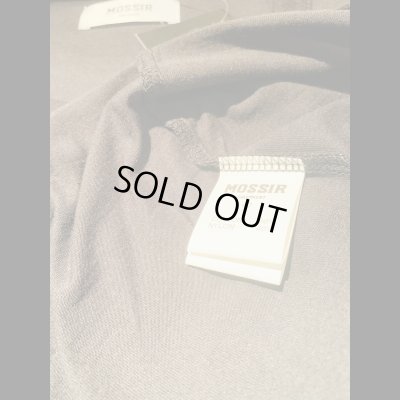 画像4: MOSSIR/モシール Crew Neck Pocket S/S Tee”Jim”シーライクＢＬＡＣＫ　ブラック