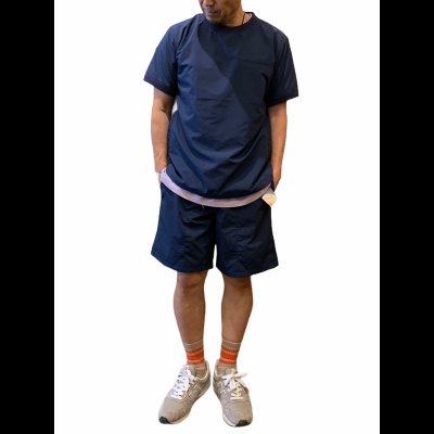 画像5: MOSSIR　モシール　　NABER サプレックスナイロンショートパンツ NAVY ネイビー