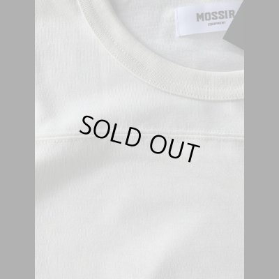 画像3: MOSSIR/モシールFootball Tee”Thomas”フットボールティーシャツ”トーマス ホワイト