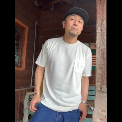 画像6: MOSSIR/モシールCrew Neck Pocket S/S Tee”Jim”シーライク ホワイト