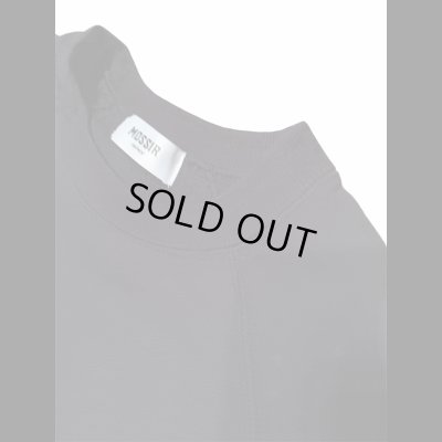 画像3: MOSSIR モシールＳｔｒａｕｓｓ　半袖スウェット　ＣＯＲＤＵＲＡ　高機能素材BLACK ブラック