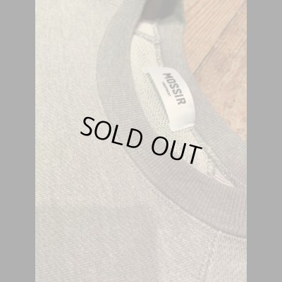 画像3: MOSSIR モシールＳｔｒａｕｓｓ　半袖スウェット　ＣＯＲＤＵＲＡ　高機能素材Grayグレー