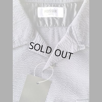 画像3: MOSSIR モシール　Ｐetreri ペトレリ　オープンカラーシャツ　ネイビー