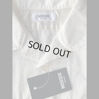 画像6: MOSSIR モシール　Ｐetreri ペトレリ　オープンカラーシャツ　ホワイト